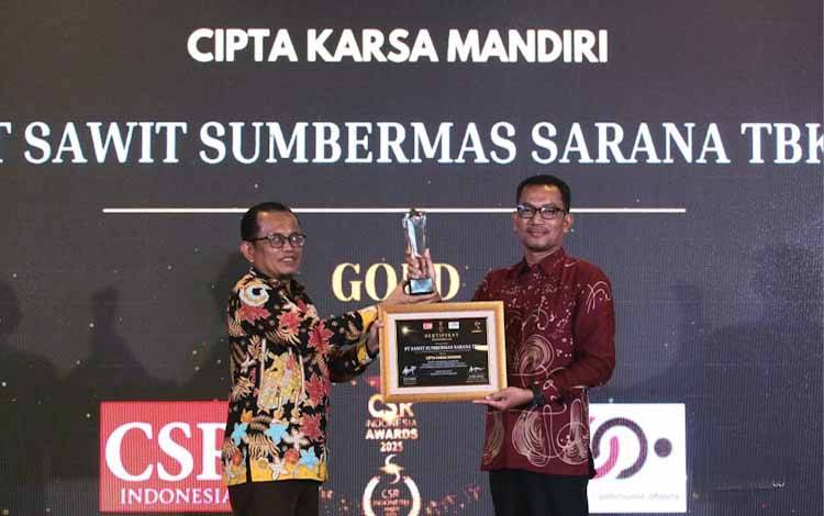 SSMS Raih 2 Penghargaan Gold di Sewindu CSR Indonesia Award 2025