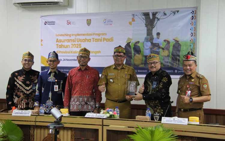 Jasindo Hadirkan Teknologi Geospasial dalam Implementasi Asuransi Usaha Tani Padi di Kalteng