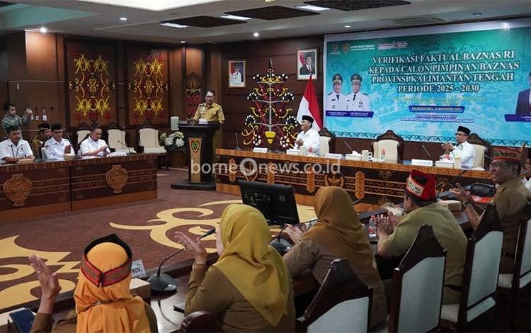 Total 10 Calon Masuk Verifikasi Faktual Pimpinan BAZNAS Kalteng 2025