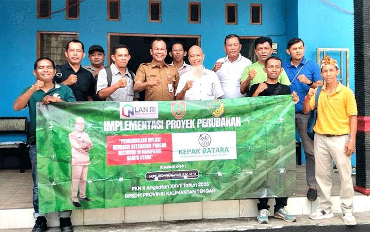 Hery Jhon Setiawan Peserta PKN II Luncurkan Proyek Perubahan KEPAK BATARA