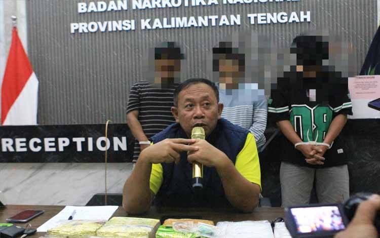 Plt Kepala BNNP Kalteng Kombes Pol Ruslan Abdul Rasyid (Foto : PATHUR)