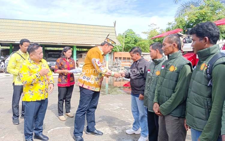 Wabup Pulang Pisau Sebut Bantuan Alsintan Perkuat Brigade Pangan