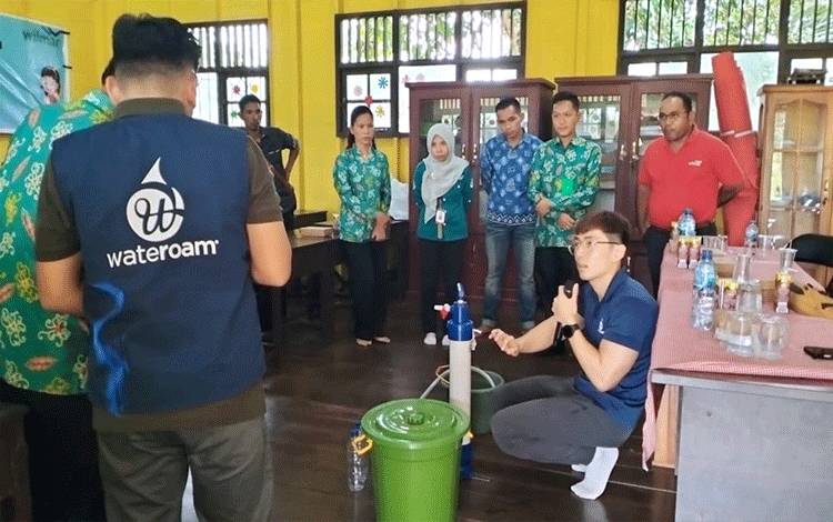 Perusahaan ini Perkuat Akses Air Bersih Masyarakat Desa Binaan di Sampit