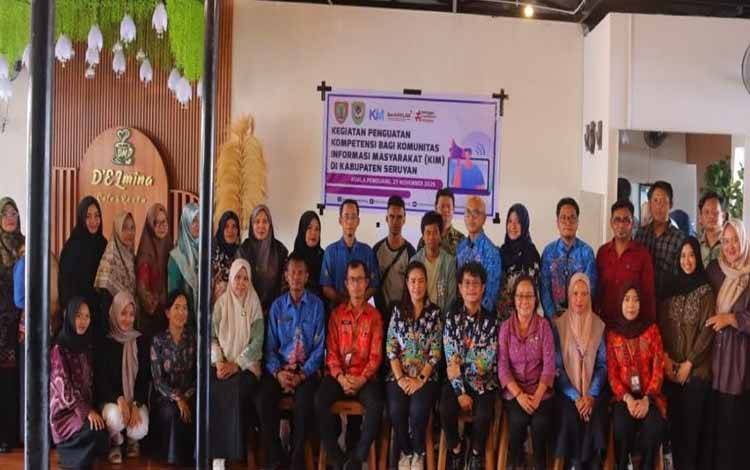 Pemkab Seruyan Gelar Penguatan Kompetensi KIM untuk Perkuat Penyebaran Informasi Publik