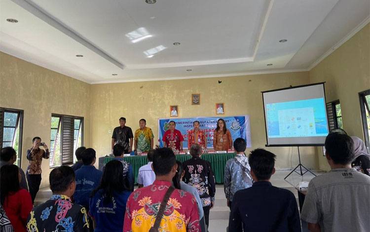 Pemkab Kapuas Gelar Sosialisasi Pencegahan Korupsi di Pasak Talawang