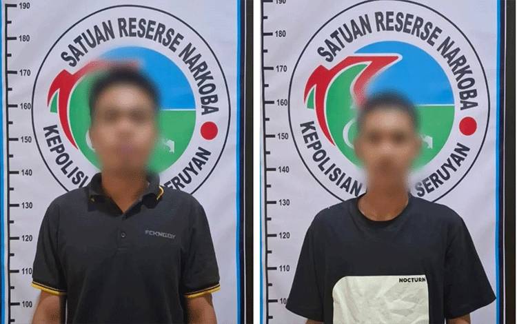 Polres Seruyan Ringkus Dua Pengedar Sabu di Hanau