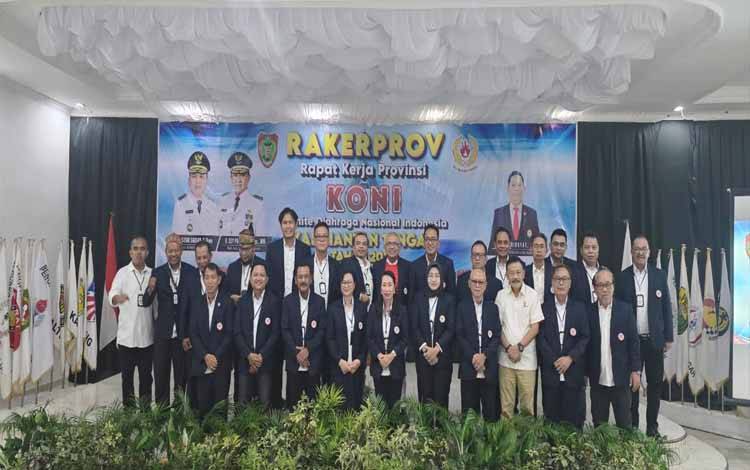 Rakerprov 2025 Koni Kalteng Kokohkan Soliditas demi Prestasi
