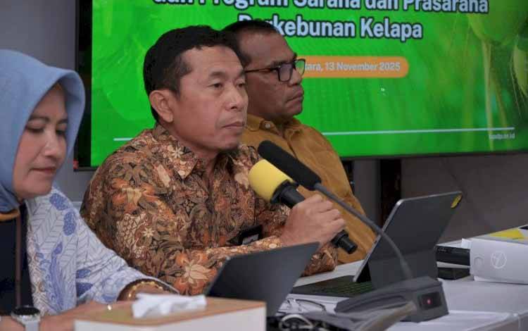 Workshop Penguatan Kelembagaan Program Pengembangan Perkebunan Kelapa.(FOTO: Istimewa)