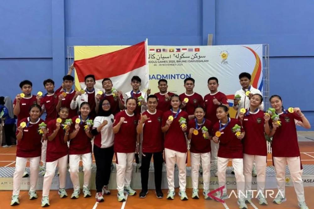 Indonesia Juara Umum ASEAN School Games 2025