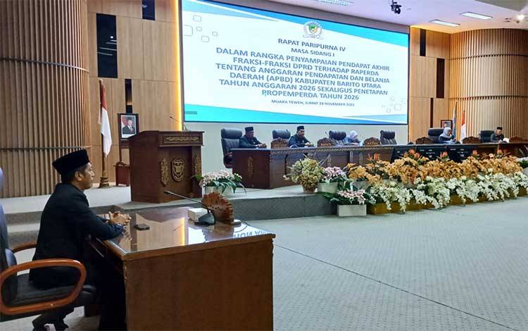 Bupati Barito Utara Sebut Kualitas Produk Hukum Daerah dalam Penetapan Propemperda 2026 Penting