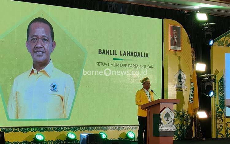 Bahlil Resmi Buka Musda Golkar Kalteng, Tekankan ini