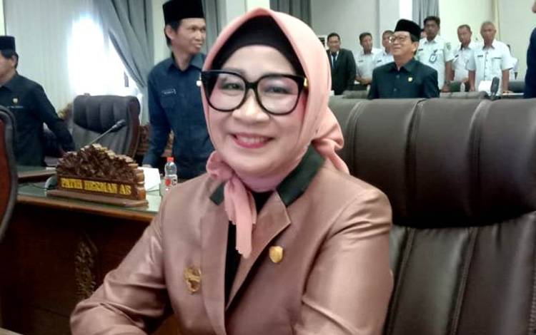 Anggota DPRD Barito Utara, Hj Nety Herawati. (Foto: Dhani)