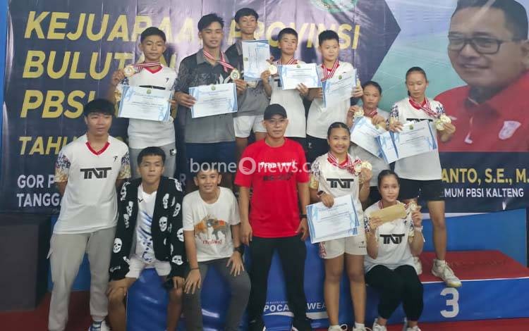 Kotim Sabet 5 Emas dan 4 Perunggu di Kejurprov PBSI Kalteng 2025