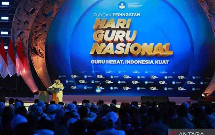 Prabowo Terima Ketua MPR China Wang Huning di Istana Merdeka