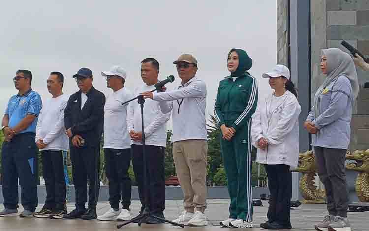 Gubernur Kalteng Ajak Perempuan Tingkatkan Kesadaran Berolahraga
