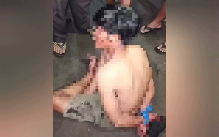 Duel Berdarah di Palangka Raya, Dua Pria Luka hingga Dilarikan ke Rumah Sakit