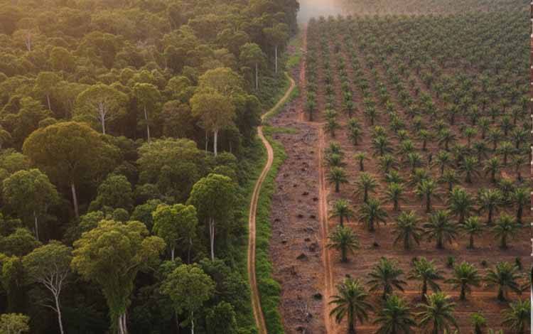 Luasan Hutan Kotim Terus Menyusut, Ancaman Banjir dan Longsor Kian Nyata