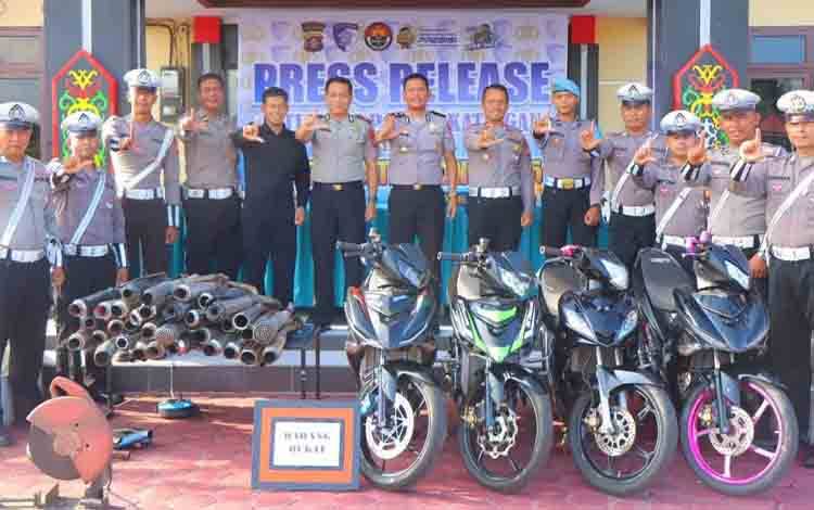 Polres Katingan Sukses Gelar Operasi Zebra Telabang 2025, Angka Kecelakaan Nihil