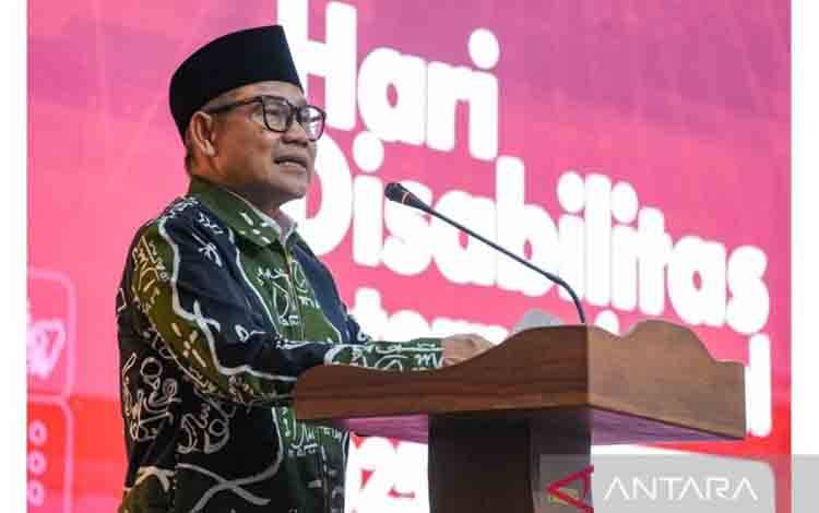 Menko Muhaimin Libatkan Multipihak Berdayakan Penyandang Disabilitas