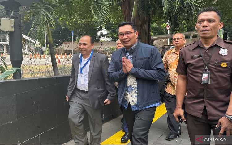 Mantan Gubernur Jabar Ridwan Kamil Penuhi Panggilan KPK