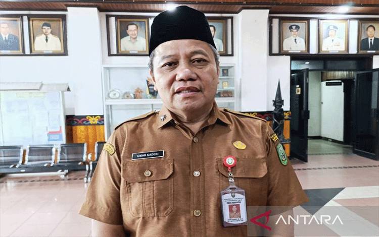 Kepala Dinas Kesehatan Kotawaringin Timur Umar Kaderi. (ANTARA/Devita Maulina)