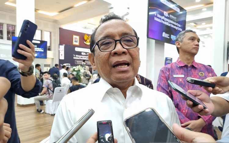 Menteri Koordinator Bidang Pembangunan Manusia dan Kebudayaan (Menko PMK) Pratikno. ANTARA/Anita Permata Dewi