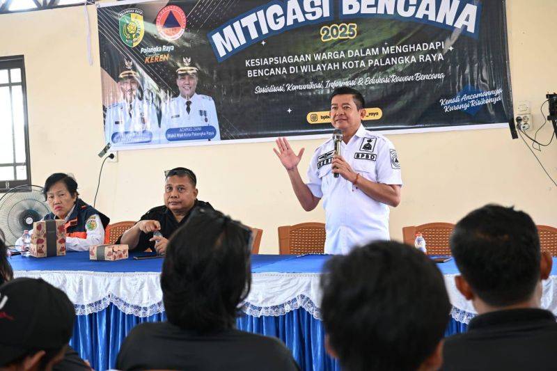 BPBD Palangka Raya Tingkatkan Peran Masyarakat dalam Mitigasi Bencana