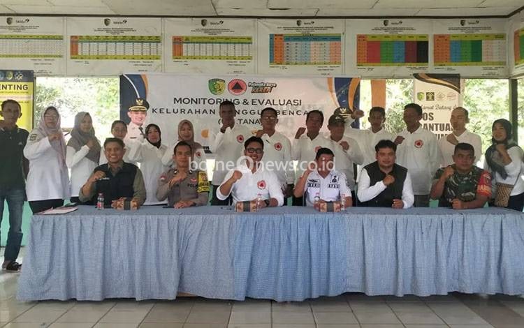 Tim BPBD Palangka Raya Pantau Kelurahan Tangguh Bencana di Tumbang Tahai