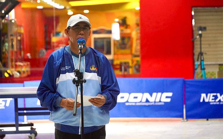 Hamka Targetkan Atlet Tenis Meja ASN Lebih Siap Hadapi PORNAS KORPRI