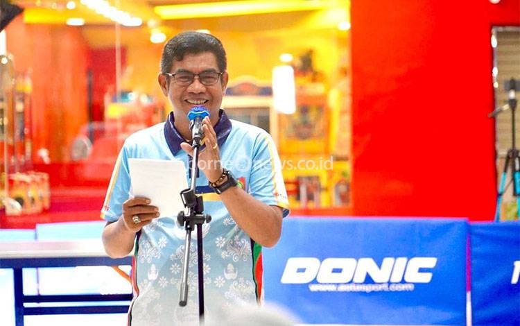 Kejuaraan Tenis Meja KORPRI Kalteng Pertandingkan Enam Kategori