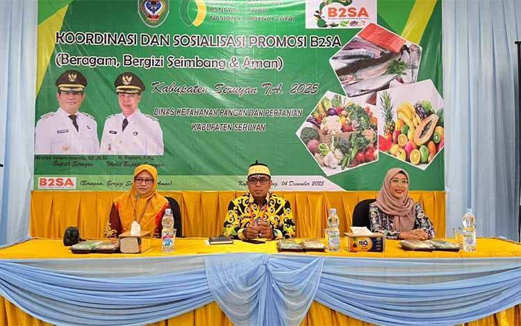 Pemkab Seruyan Sosialisasi B2SA Dorong Pola Makan Sehat Cegah Stunting