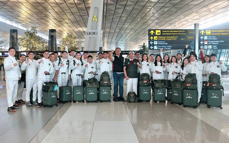 Tim Bulu Tangkis Indonesia Bertolak ke Thailand untuk SEA Games 2025