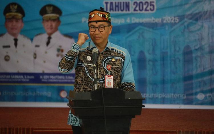 Plt Sekda Kalteng Tegaskan Penguatan Perpustakaan sebagai Fondasi Pembangunan SDM