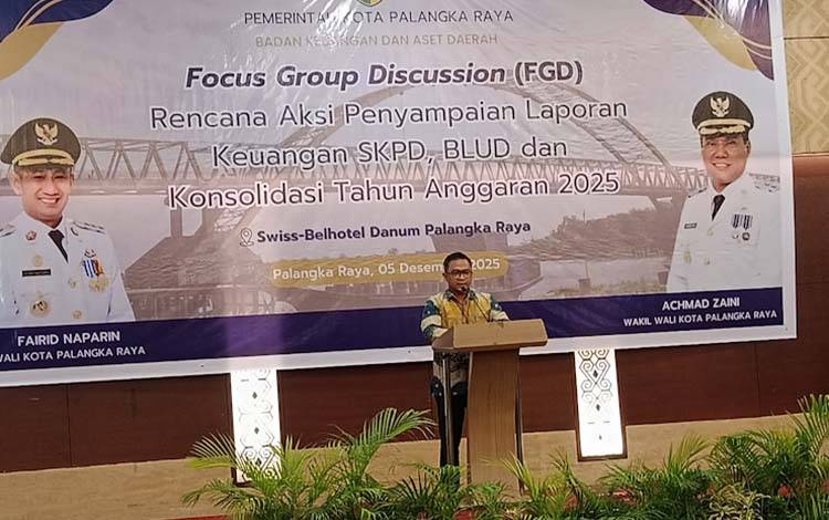 BPKAD Palangka Raya Tekankan Pengiriman LKPD Tepat Waktu untuk Pertahankan Predikat WTP