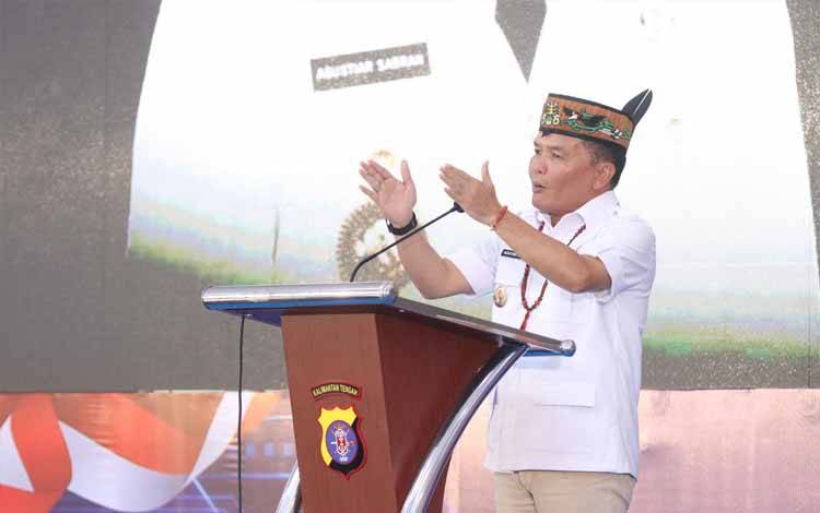 Gubernur Ajak Kapolres Seluruh Kalteng Gunakan Kearifan Lokal untuk Jaga Kamtibmas