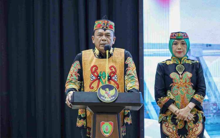 Gubernur Agustiar Sabran Sampaikan Apresiasi Pengabdian Agus Sahat Sampe Tua Lumban Gaol