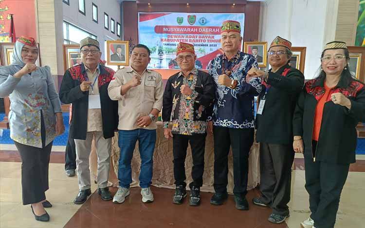 Musda Sepakati Hengky A Garu Pimpin DAD Barito Timur Hingga 2031