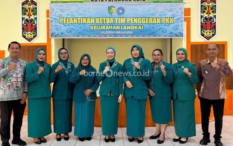 Ini Harapan Ketua TP PKK Palangka Raya Kepada Ketua TP PKK Kelurahan Langkai yang Baru