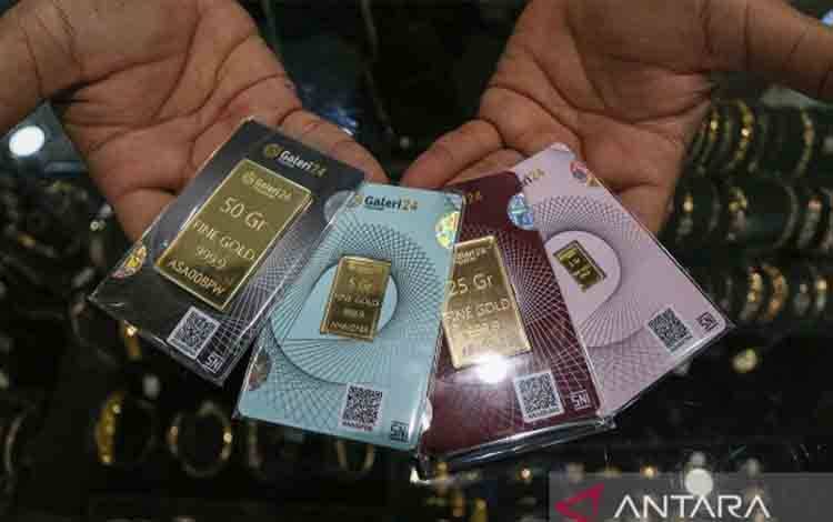 Harga Emas UBS-Galeri24 di Pegadaian Senin Ini Kompak Stabil