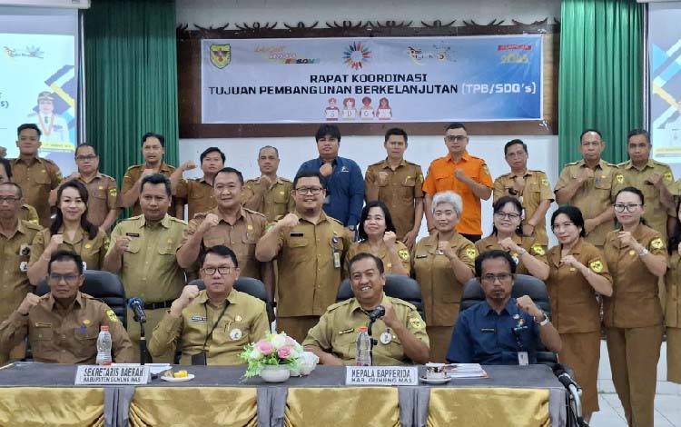Sekretaris Bapperida Beberkan Capaian SDGs Kabupaten Gunung Mas
