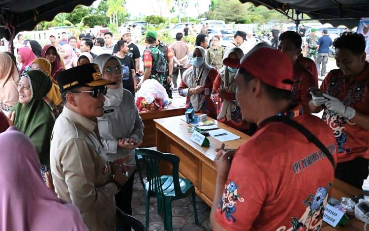 Kabupaten Sukamara Terima 1.809 Paket Bantuan Pangan Pemerintah