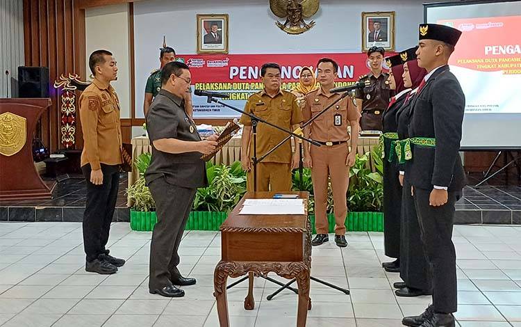 Bupati Kotim Sebut DPPI Ujung Tombak Pembinaan Ideologi Pancasila
