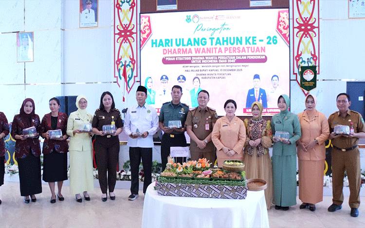 Dharma Wanita Kapuas Rayakan HUT ke-26, Peran Perempuan Jadi Sorotan Utama