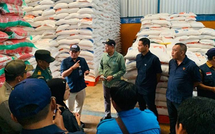 Stok Beras Bulog Kalteng Capai 15.135 Ton dan Aman Enam Bulan ke Depan