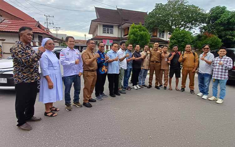 Start dan Finish Road Race Taman Kota Sampit Berpindah Agar tak Ganggu Klinik Terapung