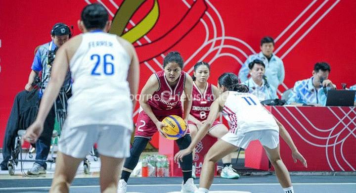 Timnas Basket 3x3 Putri Kalahkan Tim Unggulan Filipina 21-15