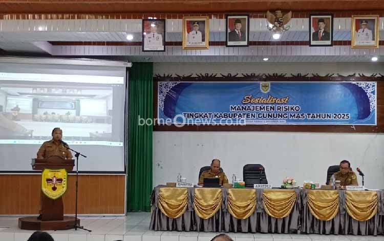 Asisten I Setda Gumas: Pengelolaan Risiko Berkaitan dengan Penyelenggaraan SPIP