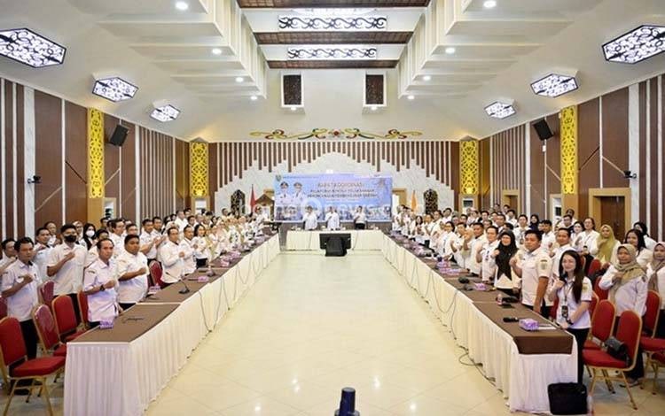 Pemprov Kalteng Tegaskan Sinergi Lintas Daerah Laporkan Kinerja Pembangunan
