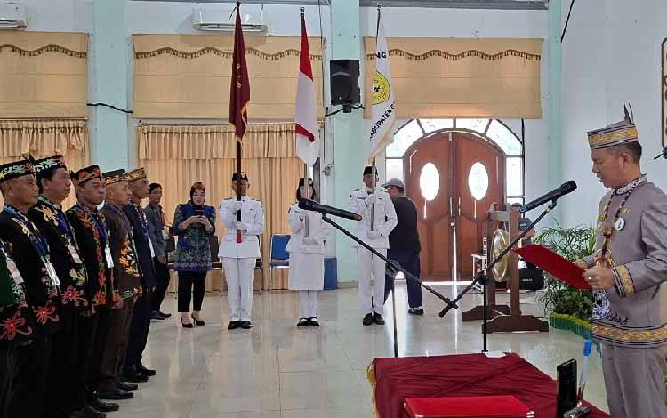 Bupati Gumas Minta DAD Beserta Jajaran Terus Bersinergi dalam Menjalankan Tugas