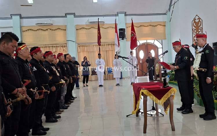 Pengurus Batamad Gunung Mas 2025-2030 Dilantik, Kepala Batamad Kalteng: Laksanakan Amanah